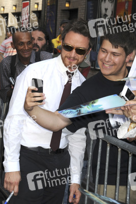James McAvoy bei der 'Late Show with David Letterman', New York