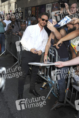 James McAvoy bei der 'Late Show with David Letterman', New York