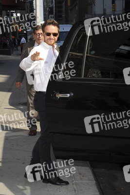 James McAvoy bei der 'Late Show with David Letterman', New York