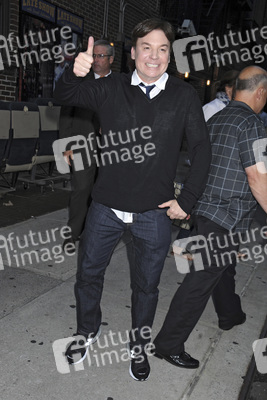 Mike Myers Visits 'Late Show With David Letterman', New York