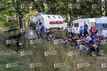 Treffen der Hausbesetzerszene im Rahmen der 'Squatting Days', Hamburg