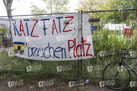 Treffen der Hausbesetzerszene im Rahmen der 'Squatting Days', Hamburg
