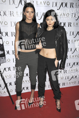 DuJour Magazine Party für Kendall & Kylie Jenner, New York