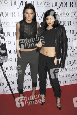 DuJour Magazine Party für Kendall & Kylie Jenner, New York