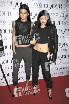 DuJour Magazine Party für Kendall & Kylie Jenner, New York
