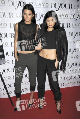 DuJour Magazine Party für Kendall & Kylie Jenner, New York