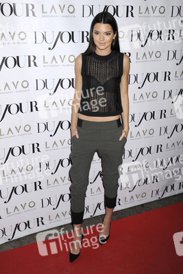 DuJour Magazine Party für Kendall & Kylie Jenner, New York