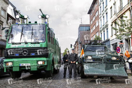 Hausbesetzer-Demo auf St. Pauli, Hamburg