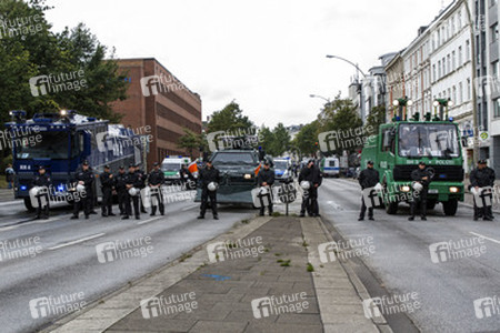 Hausbesetzer-Demo auf St. Pauli, Hamburg