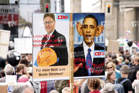 'Freiheit statt Angst' Demo, Berlin