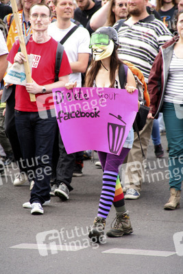 'Freiheit statt Angst' Demo, Berlin