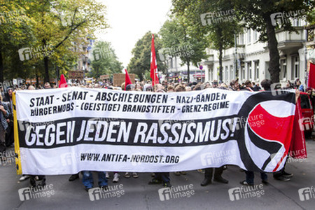 Demonstration gegen Rassismus und Abschiebungen, Berlin