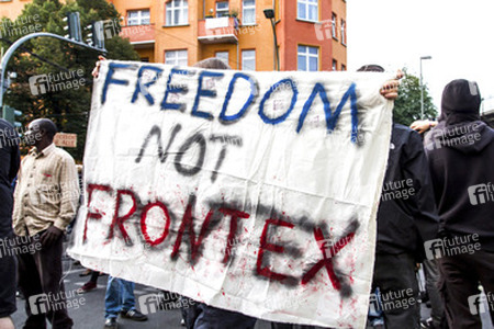 Demonstration gegen Rassismus und Abschiebungen, Berlin