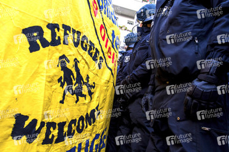 Demonstration gegen Rassismus und Abschiebungen, Berlin