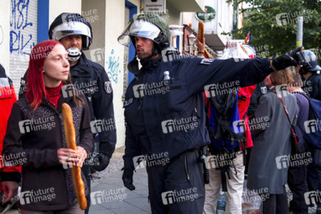 Demonstration gegen Rassismus und Abschiebungen, Berlin