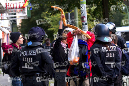 Demonstration gegen Rassismus und Abschiebungen, Berlin