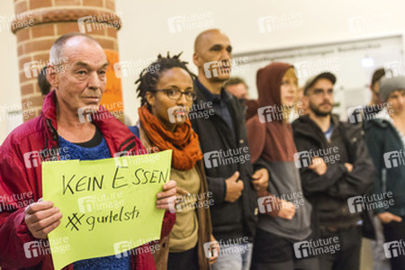 Go-In in der Senatsverwaltung, Berlin