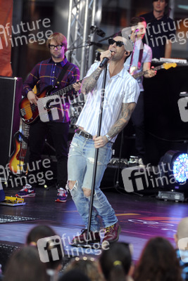 Maroon 5 in der NBC-Show 'Today', New York