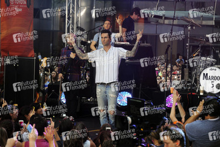 Maroon 5 in der NBC-Show 'Today', New York
