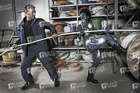 Elektriker / Electrician Bodypainting