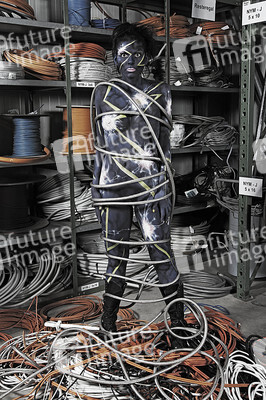 Elektriker / Electrician Bodypainting