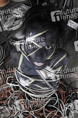 Elektriker / Electrician Bodypainting