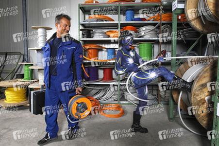 Elektriker / Electrician Bodypainting