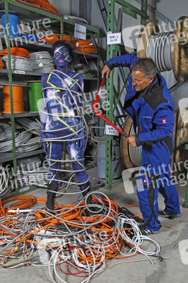 Elektriker / Electrician Bodypainting