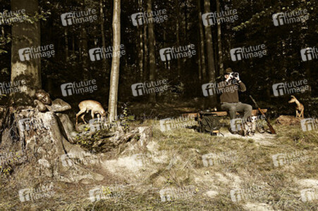 Jäger / Huntsman Bodypainting