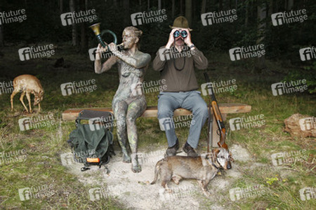 Jäger / Huntsman Bodypainting