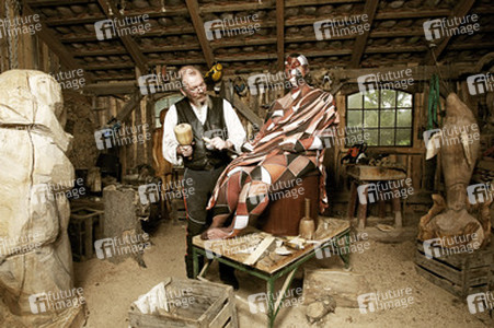 Holzbildhauer / Wood Sculptor Bodypainting