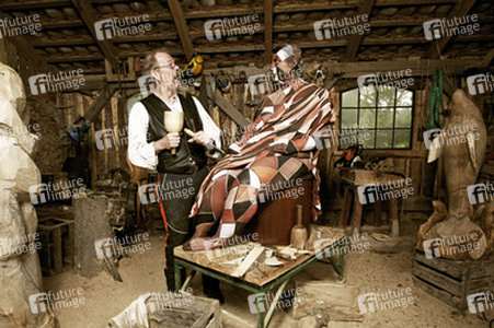 Holzbildhauer / Wood Sculptor Bodypainting