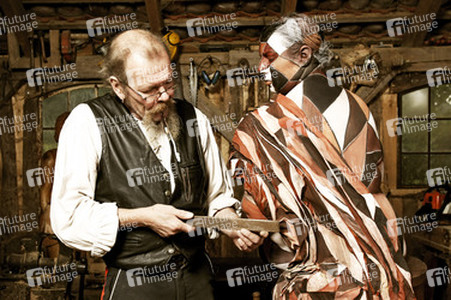 Holzbildhauer / Wood Sculptor Bodypainting