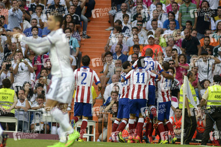 Liga BBVA Match Atlético Madrid vs. Real Madrid, Madrid