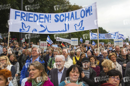 'Deutschland steht auf: Nie wieder Judenhass!' Demonstration, Berlin