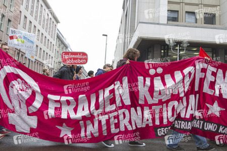 Gegendemonstration zum 'Marsch für das Leben', Berlin