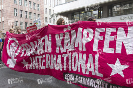 Gegendemonstration zum 'Marsch für das Leben', Berlin