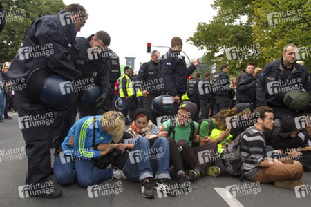 Gegendemonstration zum 'Marsch für das Leben', Berlin