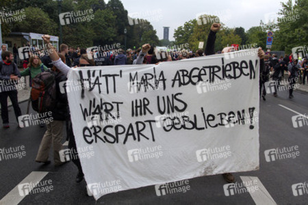Gegendemonstration zum 'Marsch für das Leben', Berlin