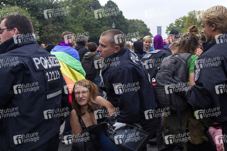 Gegendemonstration zum 'Marsch für das Leben', Berlin