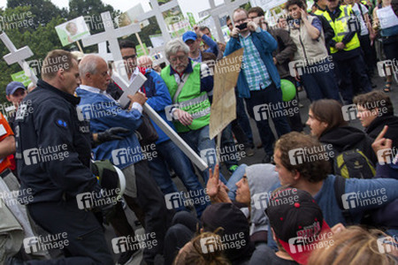 Gegendemonstration zum 'Marsch für das Leben', Berlin