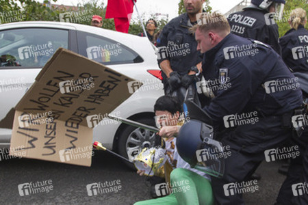 Gegendemonstration zum 'Marsch für das Leben', Berlin