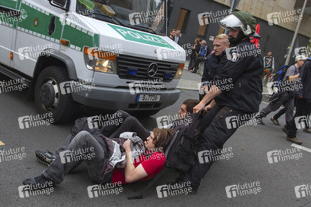Gegendemonstration zum 'Marsch für das Leben', Berlin