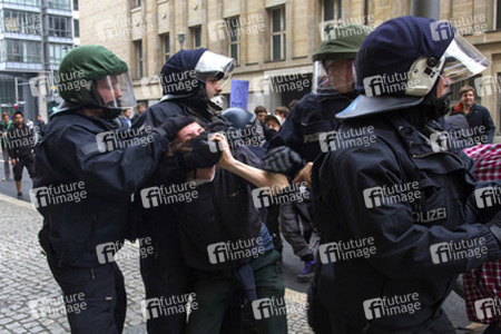 Gegendemonstration zum 'Marsch für das Leben', Berlin