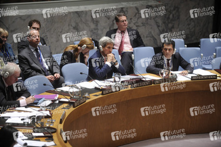 John Kerry leitet die UN Sicherheitsrat-Sitzung zum Thema Irak, New York