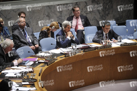 John Kerry leitet die UN Sicherheitsrat-Sitzung zum Thema Irak, New York