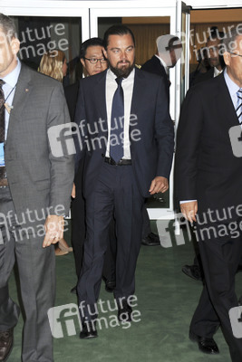 Ernennung von Leonardo DiCaprio zum UN-Botschafter des Friedens, New York