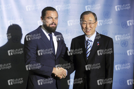 Ernennung von Leonardo DiCaprio zum UN-Botschafter des Friedens, New York