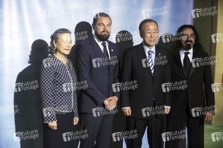 Ernennung von Leonardo DiCaprio zum UN-Botschafter des Friedens, New York