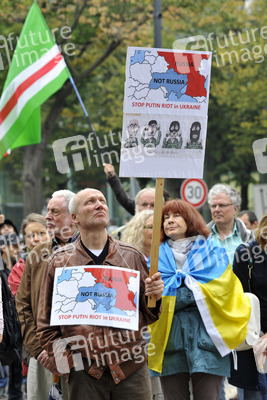Worldwide Peace March für Frieden in der Ukraine, Berlin
